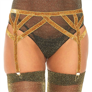 Leg Avenue Liguero Lurex Dorado Talla Unica