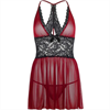Leg Avenue - Leg Avenue Babydoll Rojo Talla Unica