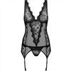 Obsessive - Guepiere Emperita + Stg Negro Xxl