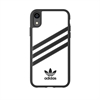 Adidas - Adidas carcasa 3 rayas Samba Apple iPhone XR blanca/negra