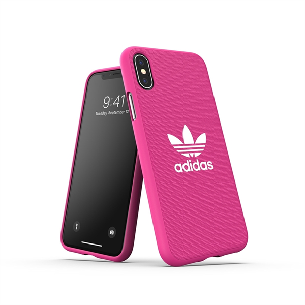 Adidas - Adidas carcasa Adicolor Apple iPhone Xs/X rosa