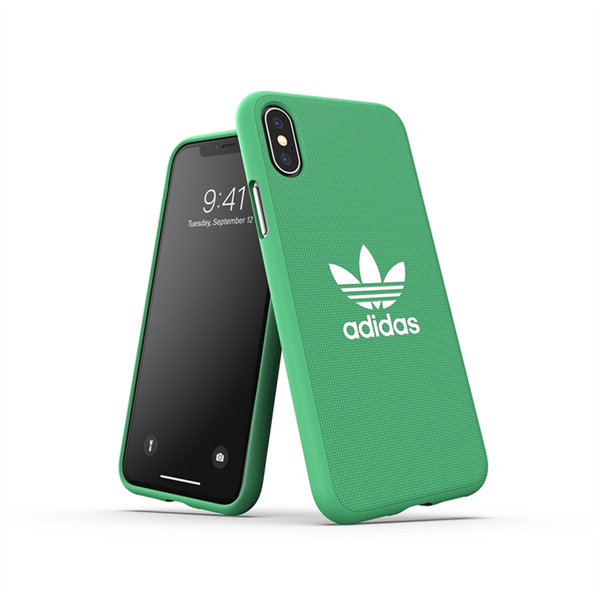 Adidas Adicolor Apple iPhone Xs/X verde - Fundas.es