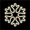 Forever - Forever Neon Led Christmas SnowFlake White FLNE20