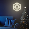 Forever - Forever Neon Led Christmas SnowFlake White FLNE20