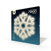 Forever - Forever Neon Led Christmas SnowFlake White FLNE20