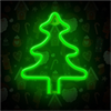 Forever - Forever Neon Led Christmas Tree Green FLNE16