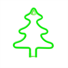 Forever - Forever Neon Led Christmas Tree Green FLNE16