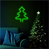 Forever - Forever Neon Led Christmas Tree Green FLNE16