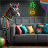 Forever - Forever Neon Led Light Cactus Orange Green Bat+USB