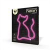 Forever - Forever Neon Led Light Cat Pink Bat+USB