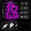 Forever - Forever Neon Led Light Cat Pink Bat+USB