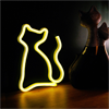Forever - Forever Neon Led Light Cat Warm White Bat+USB