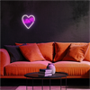 Forever - Forever Neon Led Light Love Heart Purple White