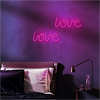 Forever - Forever Neon Led Light Love Pink Bat+USB