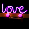 Forever - Forever Neon Led Light Love Pink Bat+USB