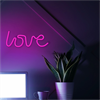 Forever - Forever Neon Led Light Love Pink Bat+USB