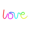 Forever Neon Led RGB Love FLRN01+RC