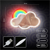Forever - Forever Neon Mirror LED Cloud multicolor FMNE05