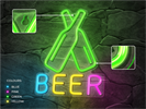 Forever - Forever Neon Plexi Led Beer multicolor