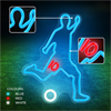 Forever - Forever Neon Plexi Led Footballer white