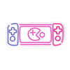 Forever Neon Plexi Led Game Console multicolor FPNE27