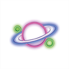 Forever Neon Plexi Led Planet multicolor