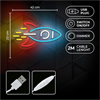 Forever - Forever Neon Plexi Led Rocket multicolor Neolia