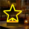 Forever - Forever Neon Wood Stand LED STAR warm white FLNW04