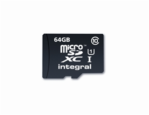Integral - Tar. memoria microSDXC 64GB (clase 10) Integral Memory
