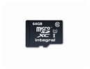 Tar. memoria microSDXC 64GB (clase 10) Integral Memory