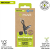 Muvit For Change - muvit for change cable Llavero multiconector (Tipo C, USB-A, 8-pin) negro