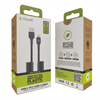 Muvit For Change - muvit for change cable rizado Tipo A a Tipo C 3A 60w 1,2m negro