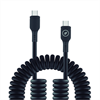 Muvit For Change muvit for change cable rizado Tipo C a Tipo C 3A 60w 1,2m negro