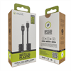 Muvit For Change - muvit for change cable rizado Tipo C a Tipo C 3A 60w 1,2m negro