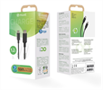 Muvit For Change muvit for change cable Tipo C a Tipo C 3A 1,2m negro