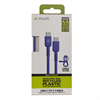 Muvit For Change - muvit for change cable Tipo C a Tipo C 3A/60W 0.2m azul