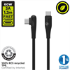 Muvit For Change - muvit for change cable Tipo C a Tipo C 3A/60W 1.2m gaming negro