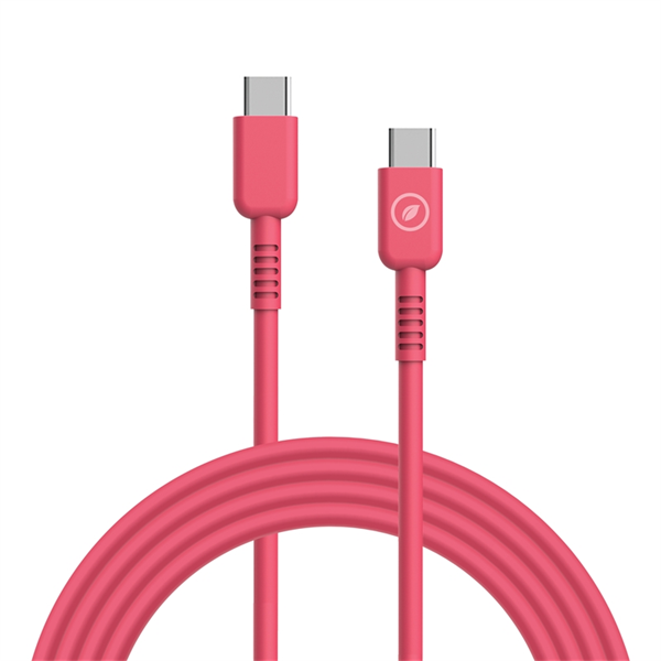 Muvit For Change - muvit for change cable Tipo C a Tipo C 3A/60W 1.2m magenta