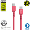 Muvit For Change - muvit for change cable Tipo C a Tipo C 3A/60W 1.2m magenta