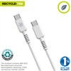 Muvit For Change - muvit for change cable Tipo C a Tipo C 3A/60W 3m blanco