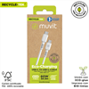 Muvit For Change - muvit for change cable Tipo C a Tipo C 3A/60W 3m blanco
