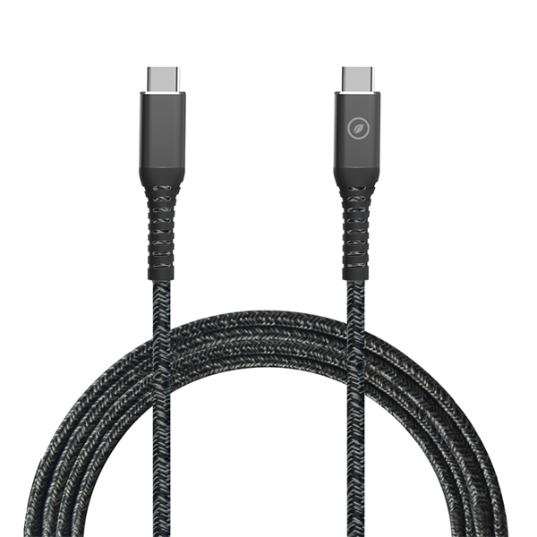 Muvit For Change - muvit for change cable Tipo C a Tipo C 5A/240W 1.2m resistente negro