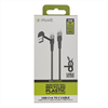 Muvit For Change - muvit for change cable Tipo C + Tipo A a Tipo C 3A 15w 1,2m negro