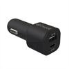 Muvit For Change muvit for change cargador coche 1 USB QC 3.0 18W+1 Tipo C PD 20W negro