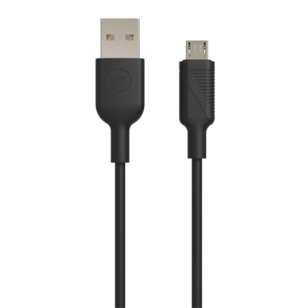 Muvit For Change - muvit for change pack cable coche USB 12W + cable micro USB 1,2 negro