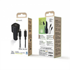 Muvit For Change - muvit for change pack cargador coche Tipo C PD 20W + cable tipo C a lightning 2.4A 1m negro