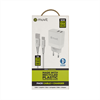 Muvit For Change muvit for change pack cargador de pared 2 USB 3,4A + Cable Tipo C 3A 1,2m blanco