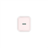 Muvit For Change - muvit for change pack cargador de pared Glass Tipo C PD 30W + cable tipo C a tipo C 3A 1m rosa