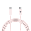 Muvit For Change - muvit for change pack cargador de pared Glass Tipo C PD 30W + cable tipo C a tipo C 3A 1m rosa