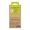 Muvit For Change - muvit for change pack cargador de pared Glass Tipo C PD 30W + cable tipo C a tipo C 3A 1m rosa